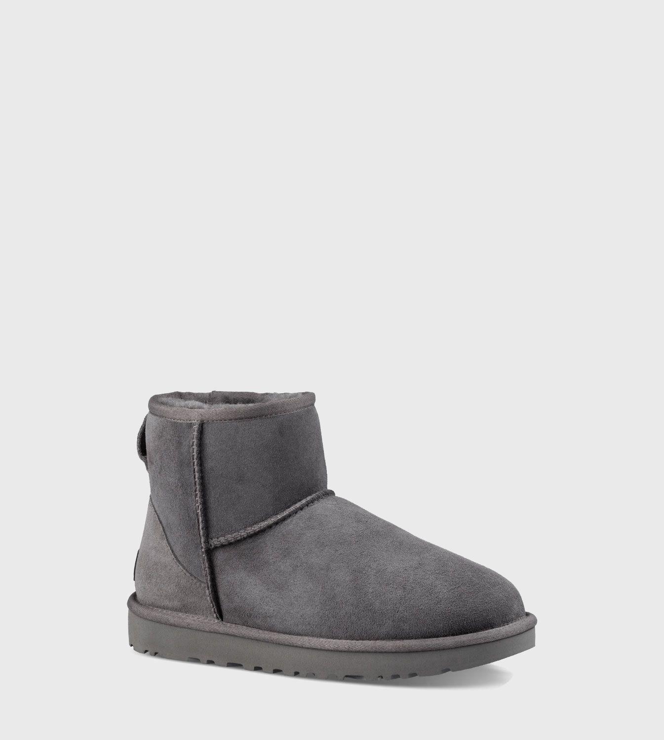 Botas UGG Mujer Classic Mini Ii Gris-0