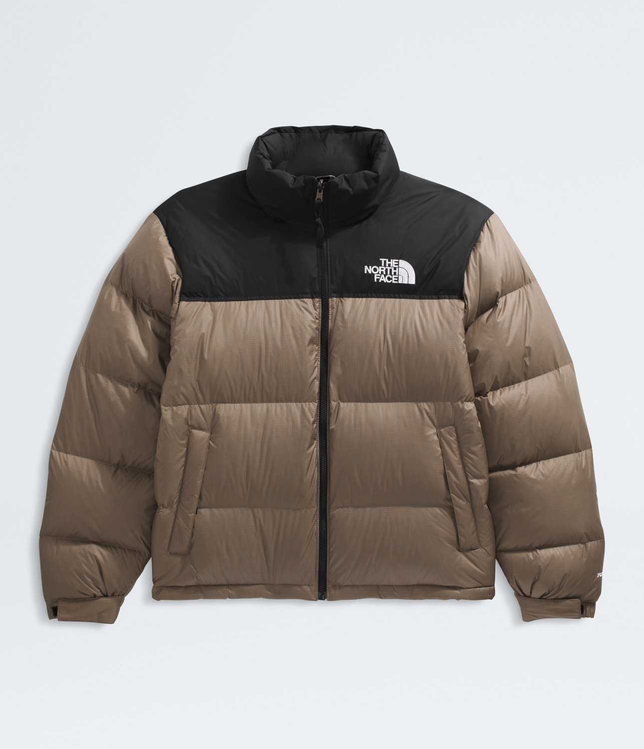 Chaqueta De Pluma 1996 Retro Nuptse Hombre Café Claro-5
