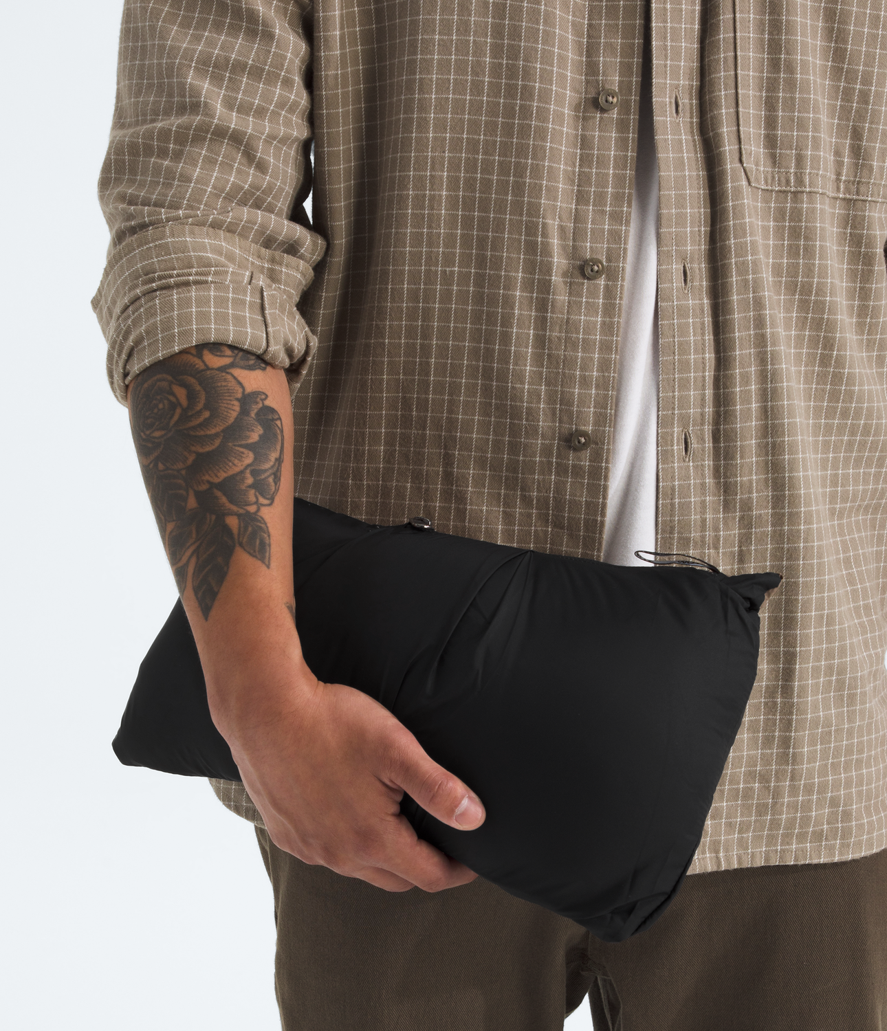 Chaqueta De Pluma 1996 Retro Nuptse Hombre Café Claro-7