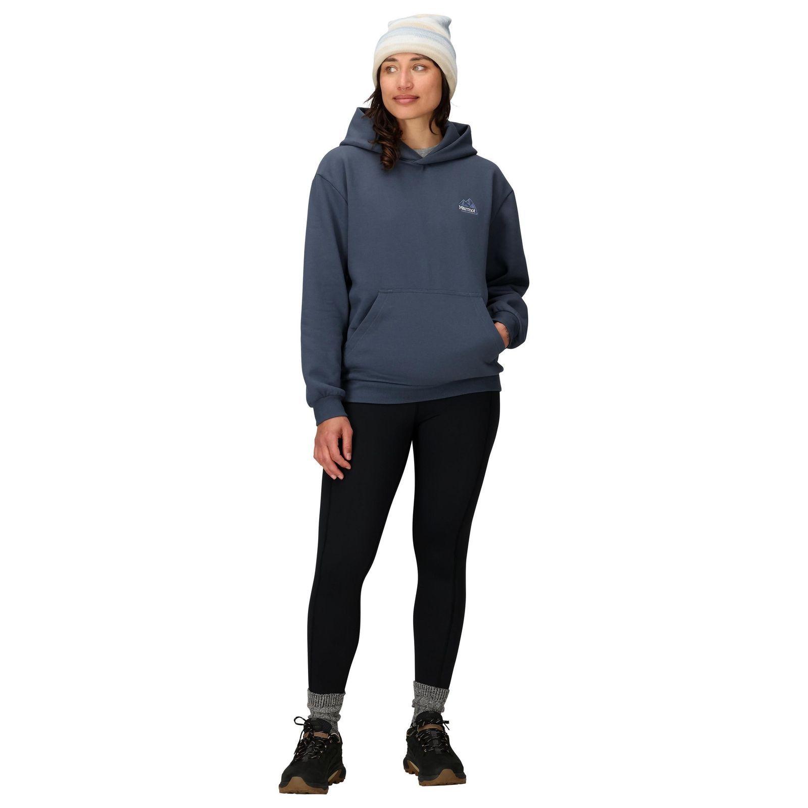 Poleron Marmot Mujer Peaks Hoody Azul-2