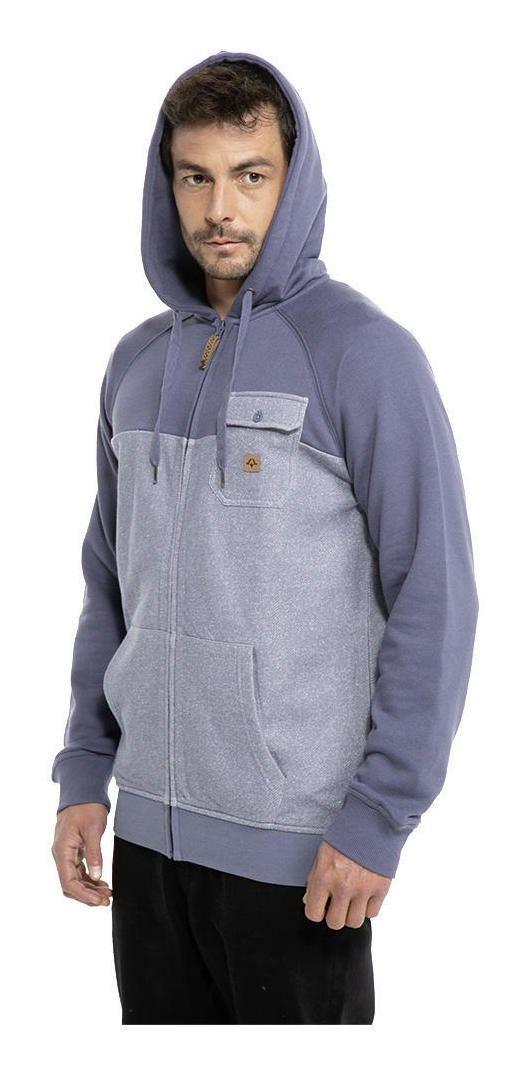 Poleron Kivül Hombre Doso Azul Azul-3