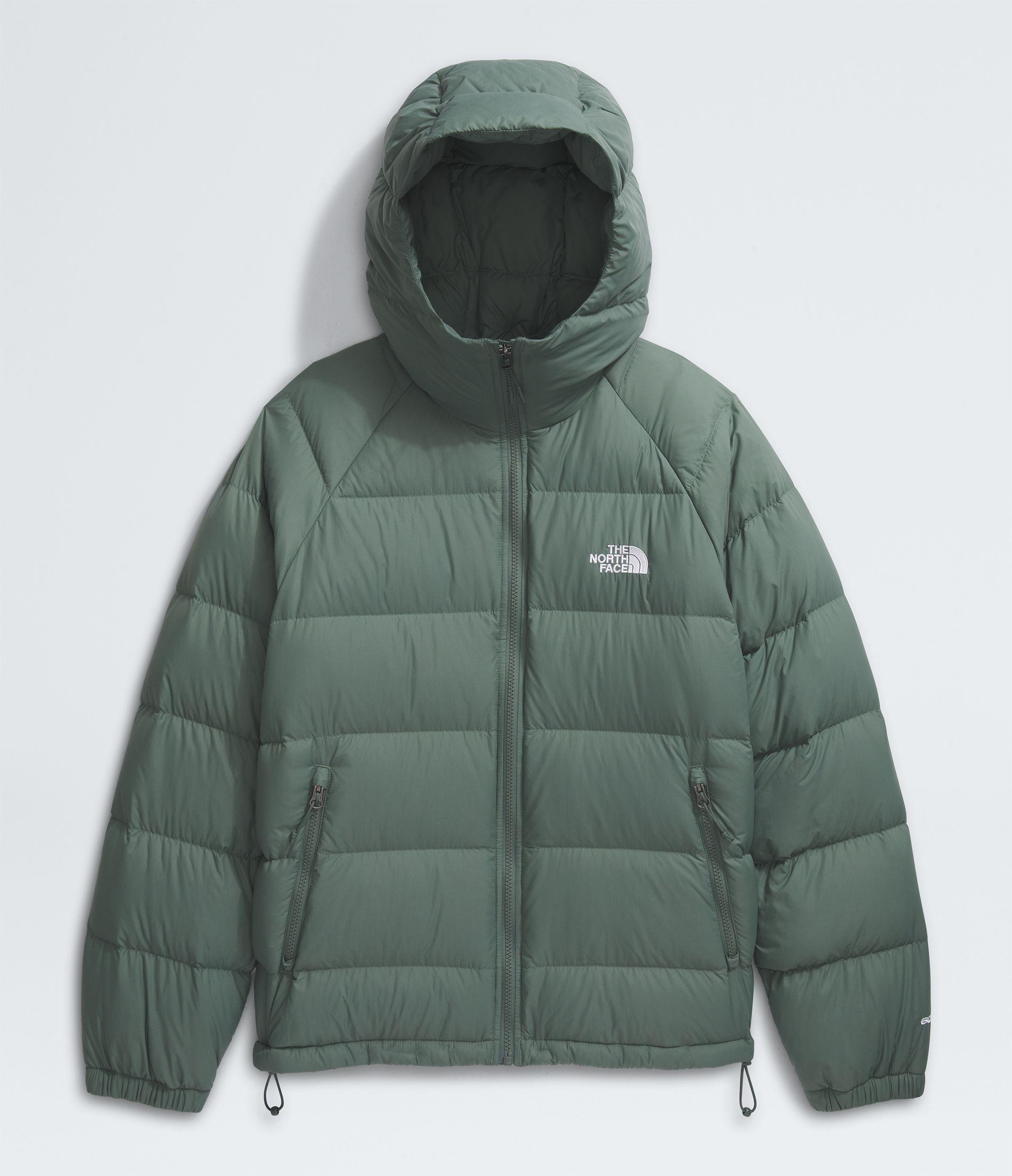 Chaqueta TNF Hombre De Pluma Hydrenalite Hoodie Verde-2