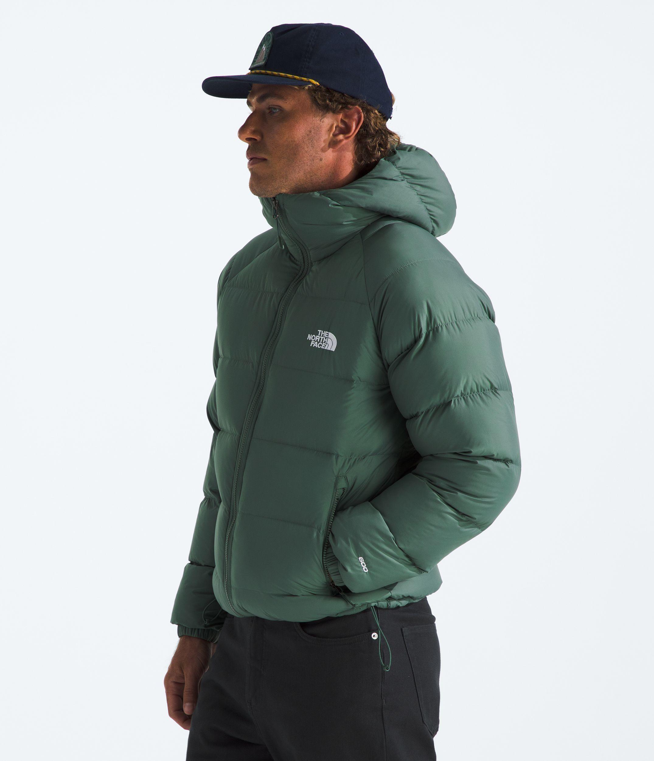 Chaqueta TNF Hombre De Pluma Hydrenalite Hoodie Verde-5
