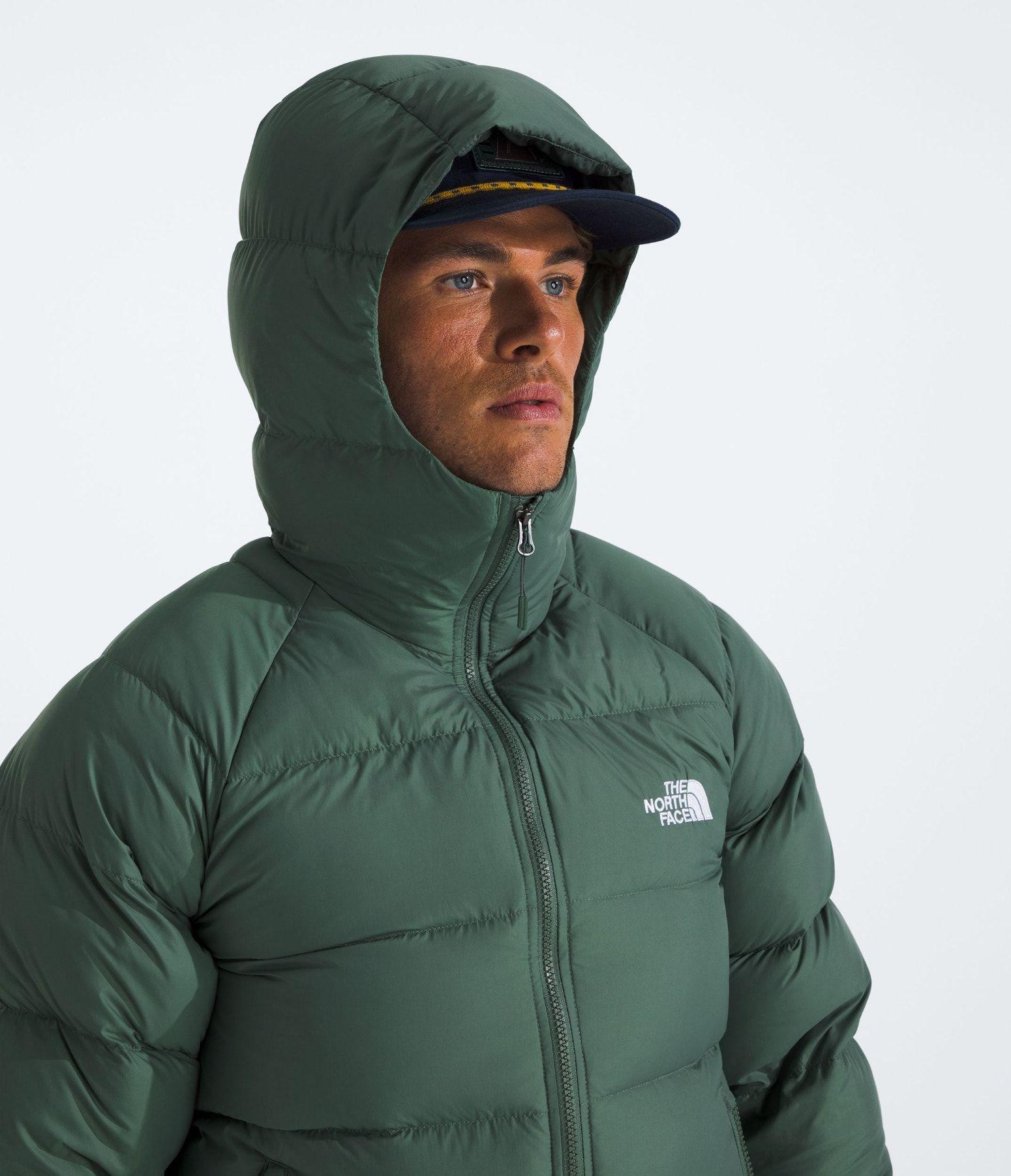 Chaqueta TNF Hombre De Pluma Hydrenalite Hoodie Verde-6