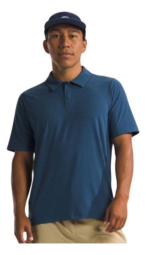 Polera The North Face Hombre Dune Sky Polo Azul-0