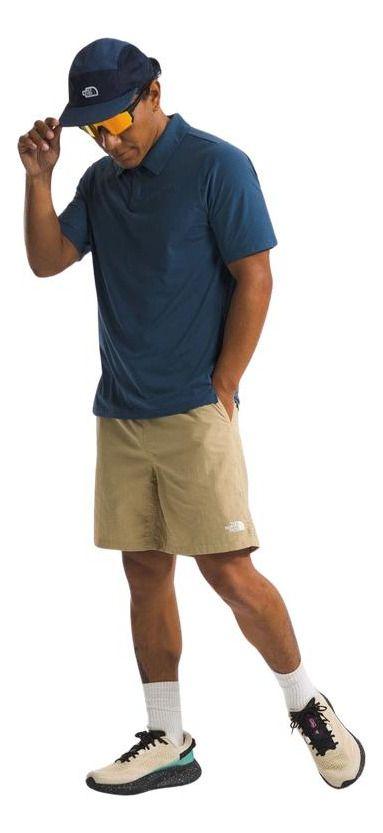 Polera The North Face Hombre Dune Sky Polo Azul-4