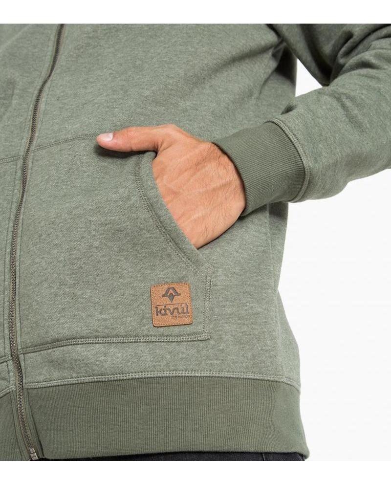 Poleron Kivül Hombre Klement KFRS Verde-3