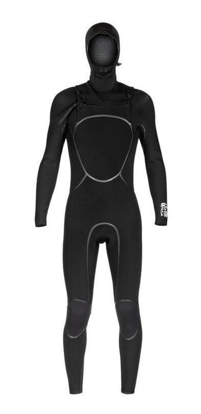 Traje Stoked Hombre De Surf G5 37716 Mm Eco Gorro Desmontabl Negro-0