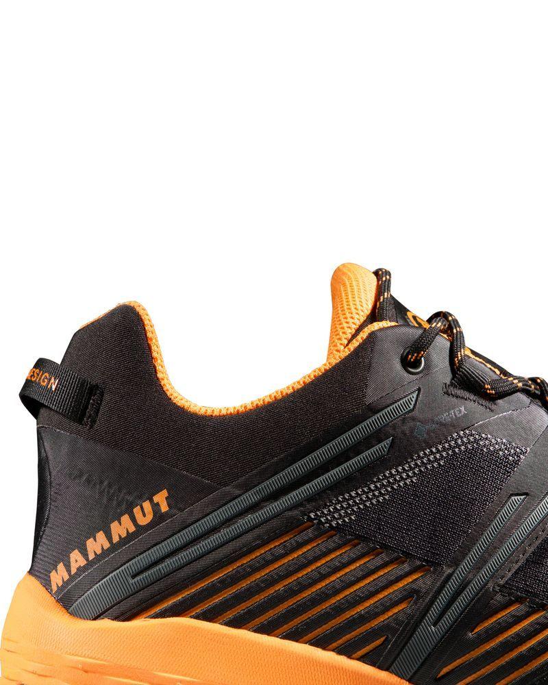 Zapatilla Mammut Hombre Ducan Ii Low Gtx Negro-Naranjo-5