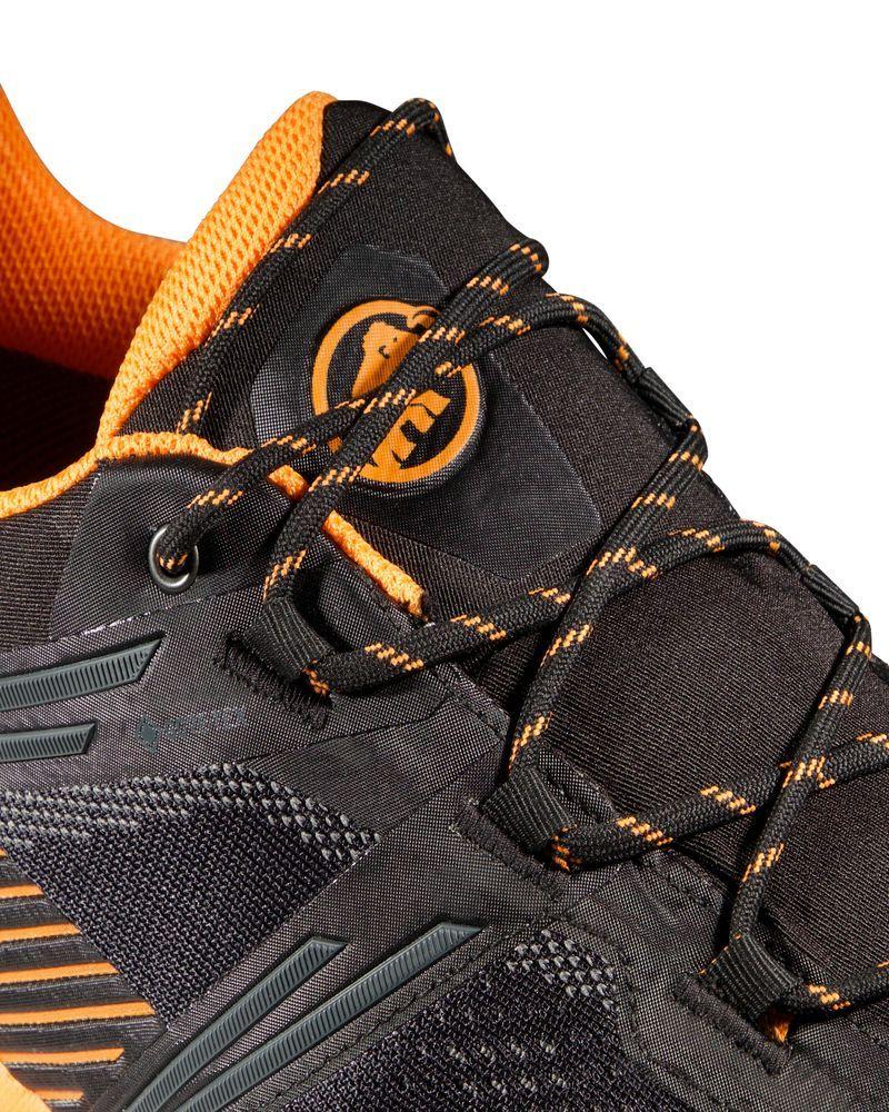 Zapatilla Mammut Hombre Ducan Ii Low Gtx Negro-Naranjo-6