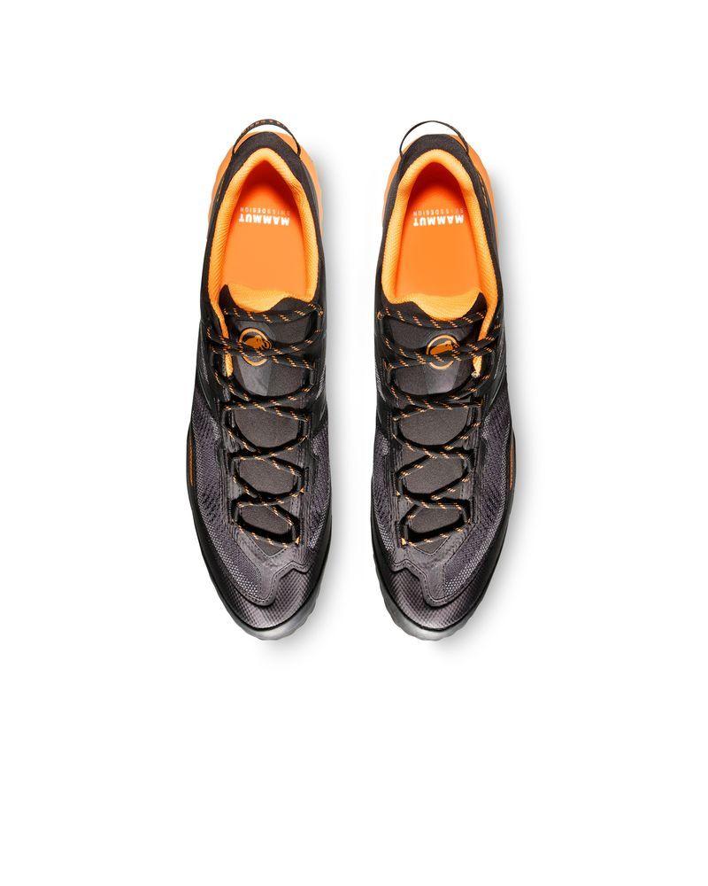 Zapatilla Mammut Hombre Ducan Ii Low Gtx Negro-Naranjo-7