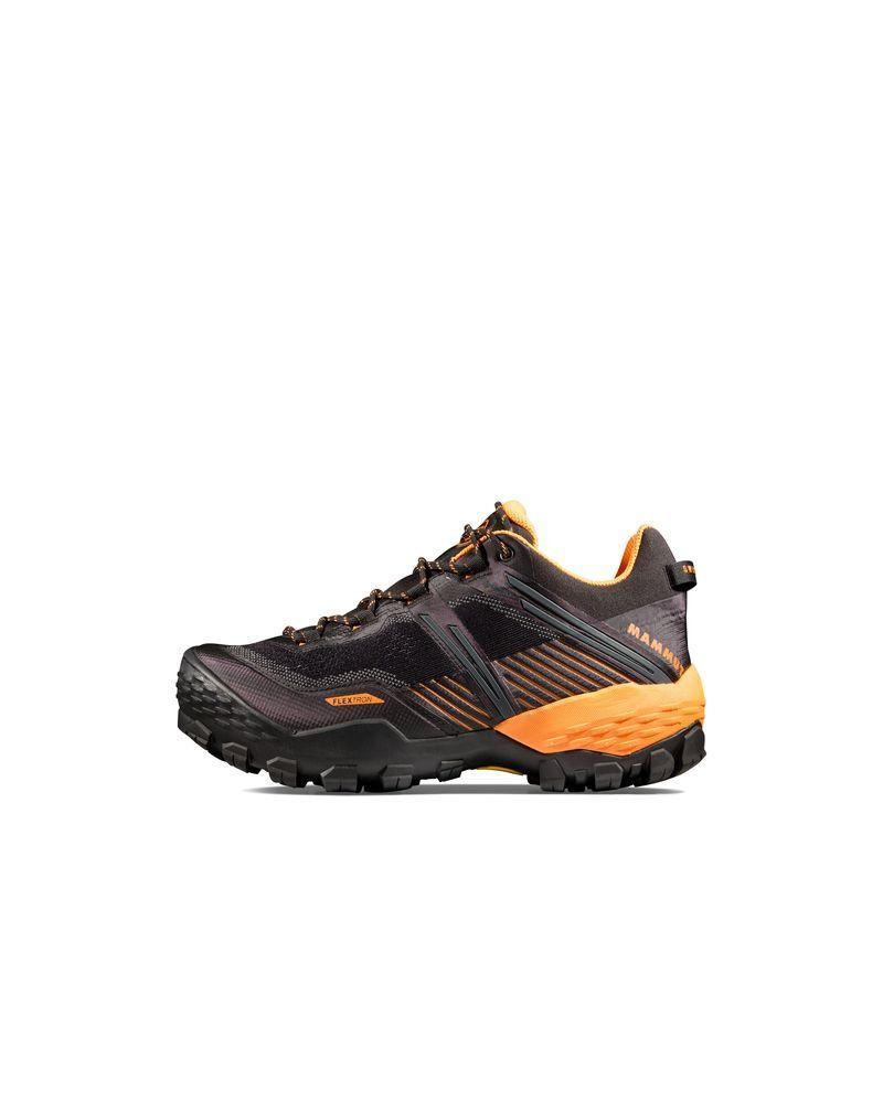 Zapatilla Mammut Hombre Ducan Ii Low Gtx Negro-Naranjo-0