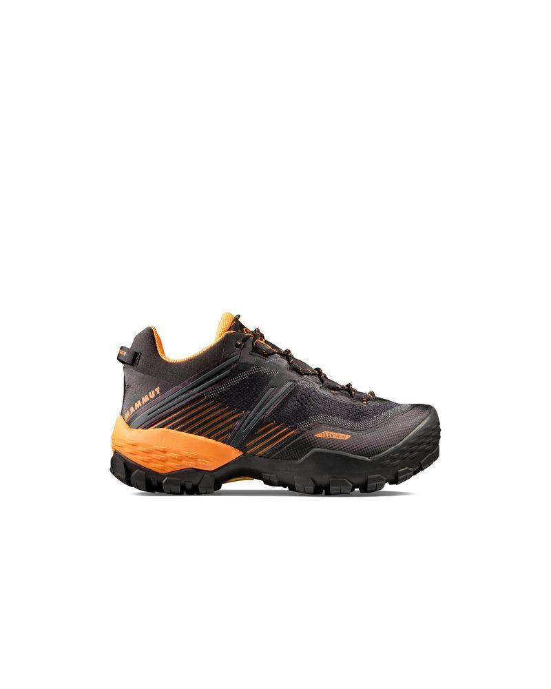 Zapatilla Mammut Hombre Ducan Ii Low Gtx Negro-Naranjo-1