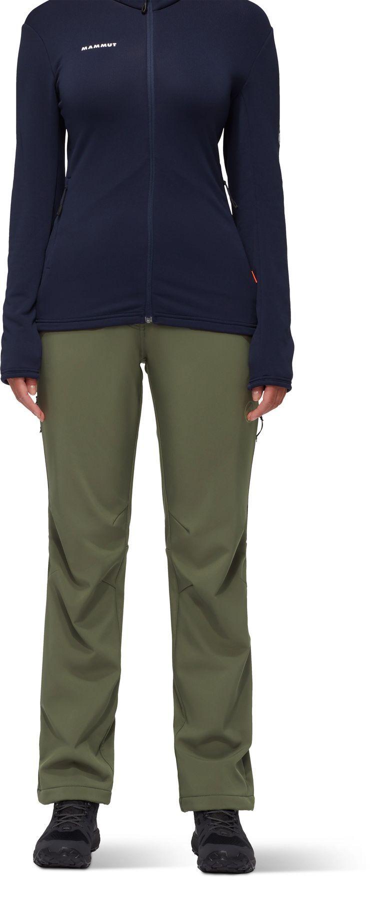 Pantalón Mammut Mujer Runbold Winter So Verde-0