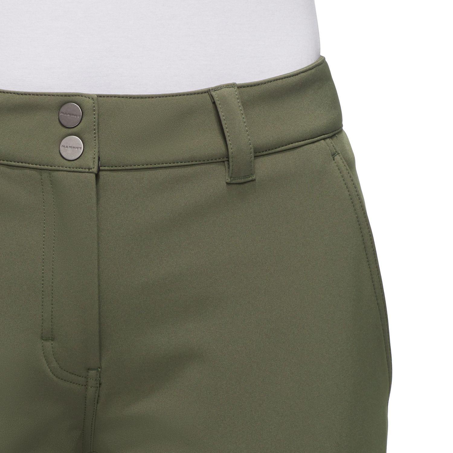 Pantalón Mammut Mujer Runbold Winter So Verde-4