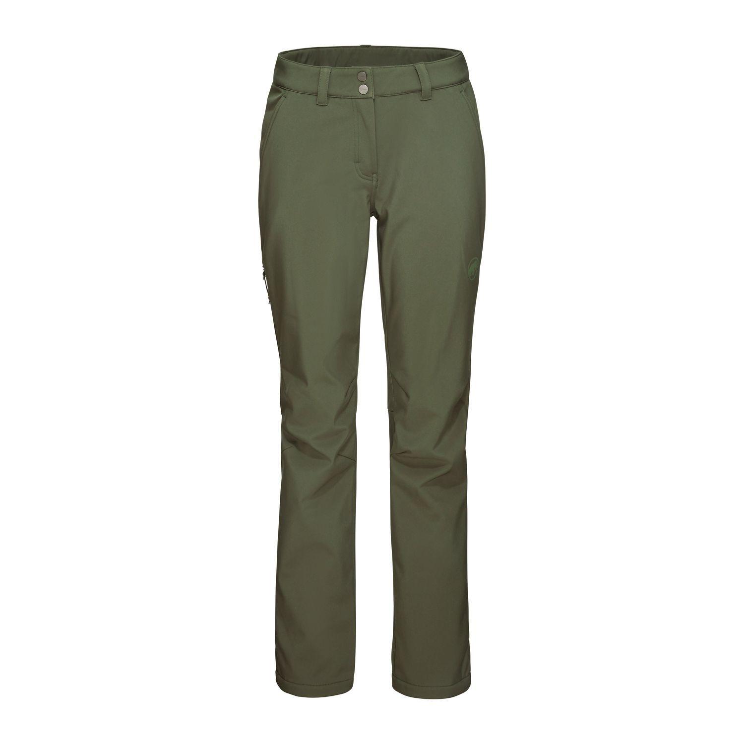 Pantalón Mammut Mujer Runbold Winter So Verde-7
