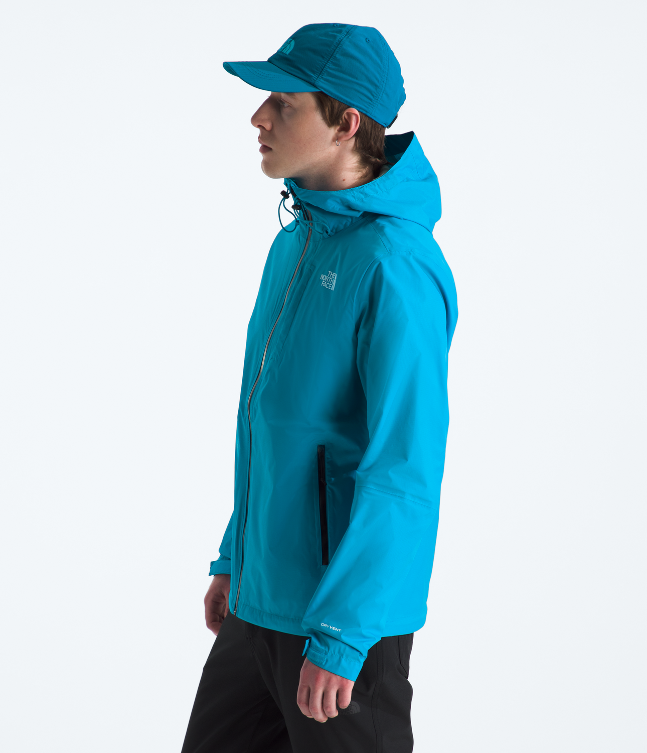 Chaqueta Impermeable Alta Vista Hombre Azul-3