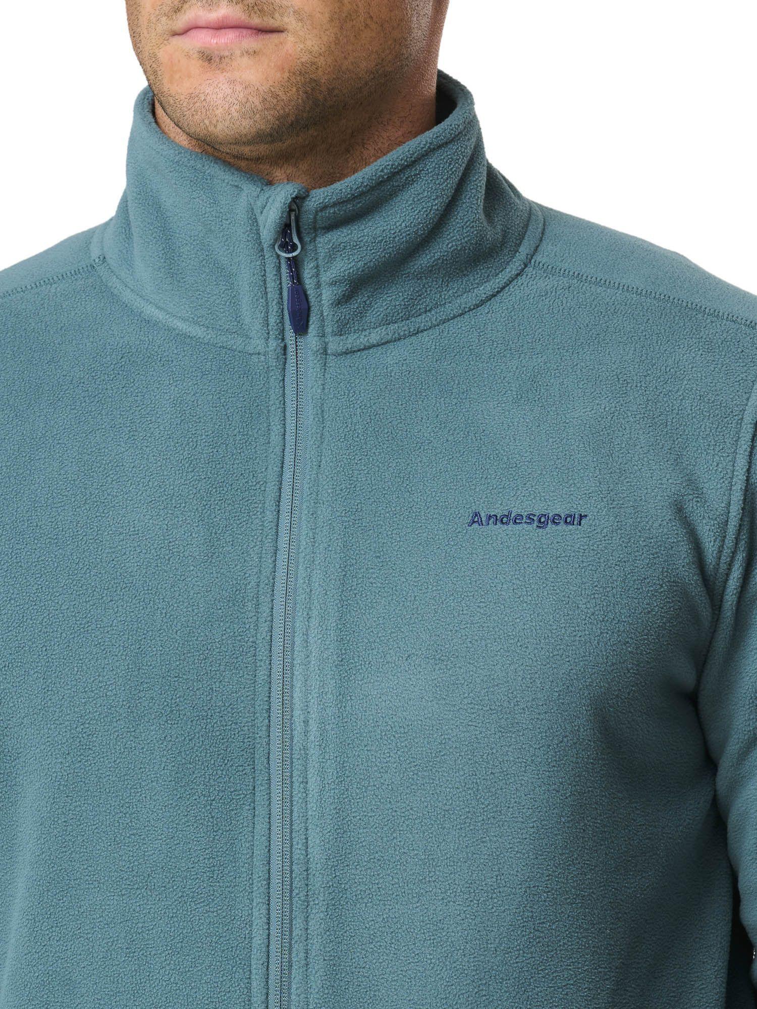 Polar Andesgear Hombre Maihue Fullzip - Verde-3