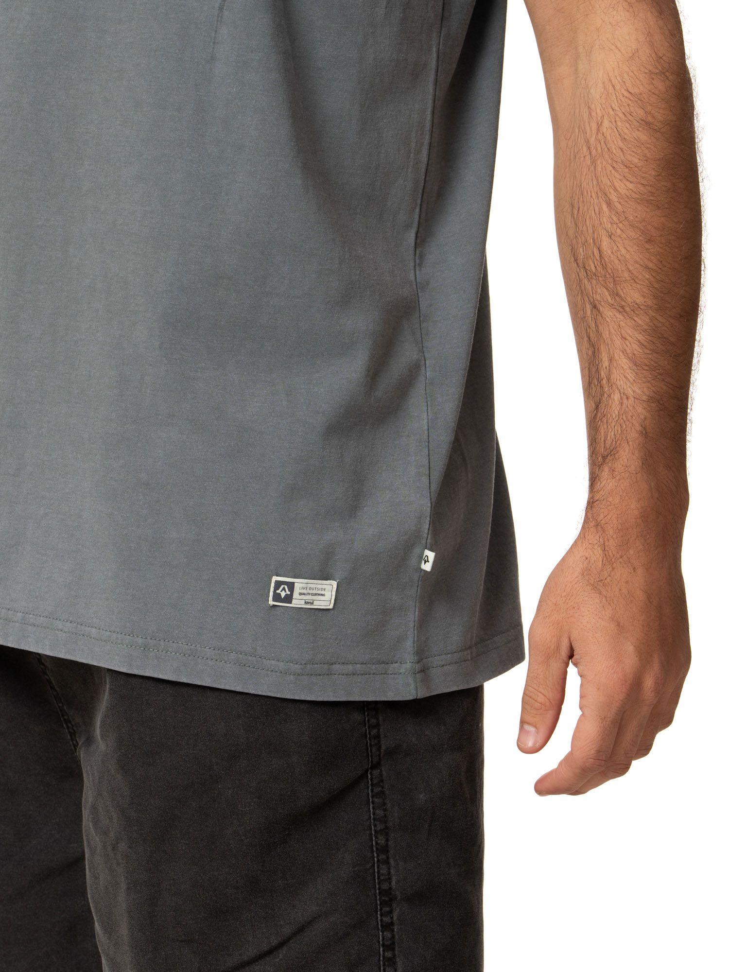 Polera Kivül Hombre Parche Gris-4