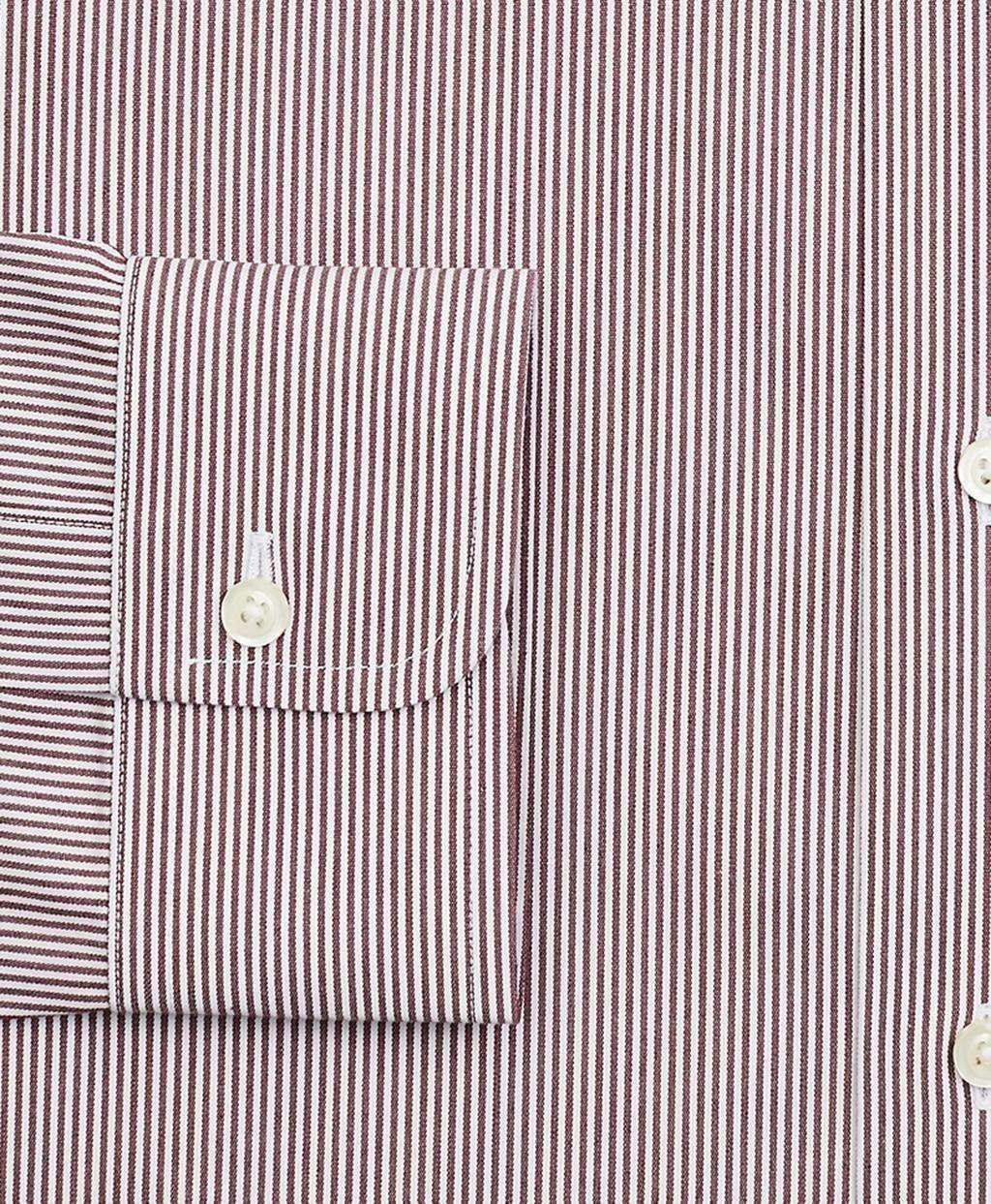 Camisa Brooks Brothers Hombre Stretch Milano Slim-Fit Morado-2