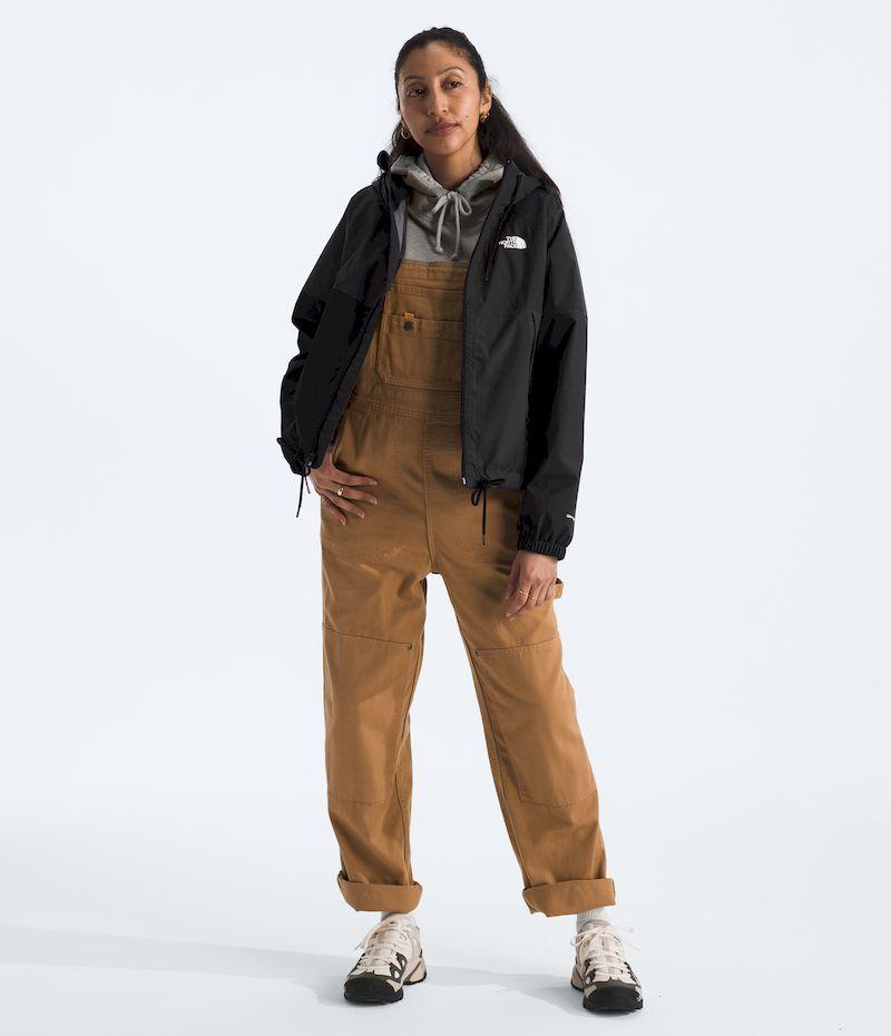 Chaqueta The North Face Mujer Impermeable Antora Rain Hoodie Negro-1