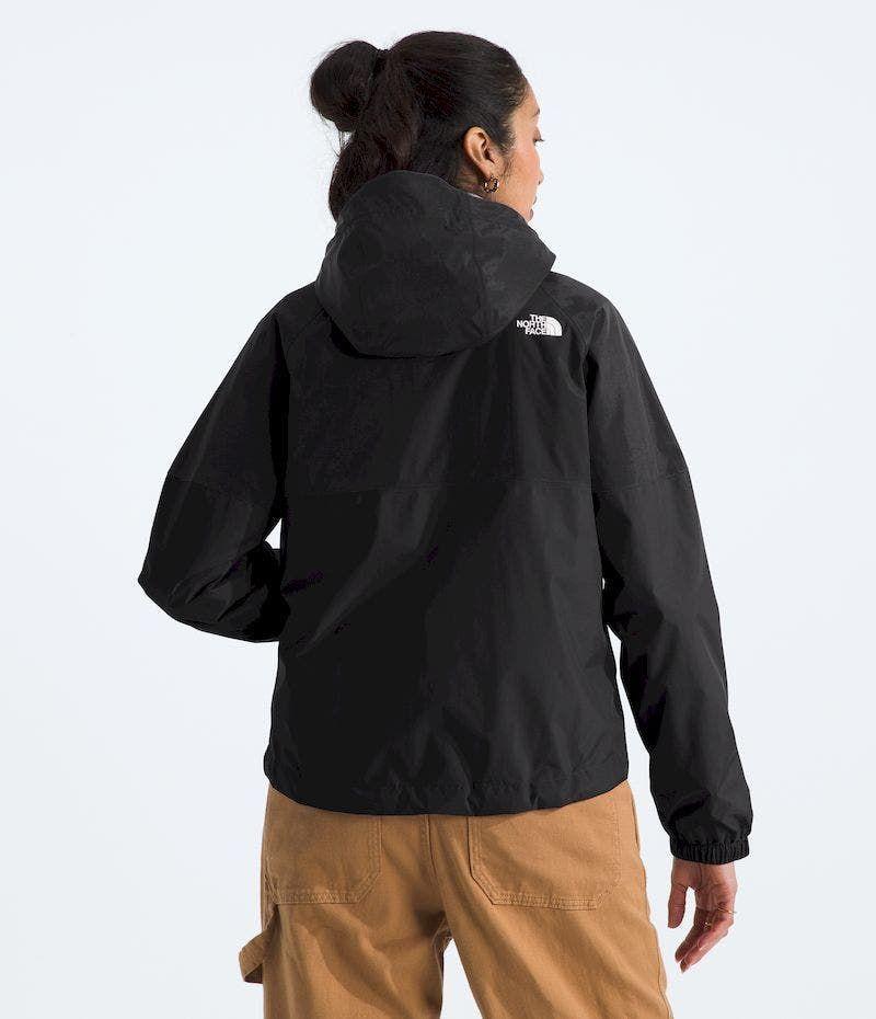 Chaqueta The North Face Mujer Impermeable Antora Rain Hoodie Negro-2