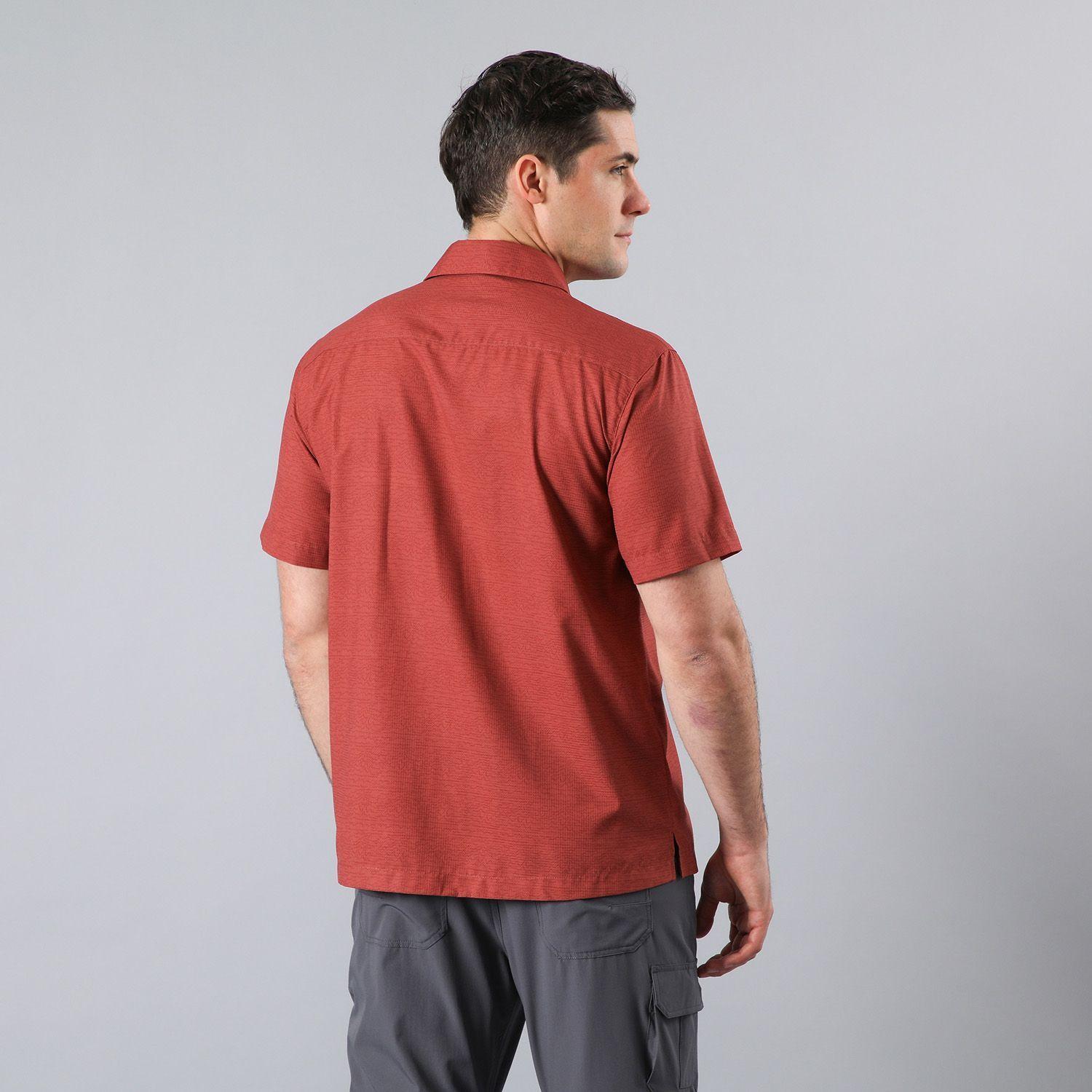 Camisa Andesgear Hombre Colico Ss Rojo-1
