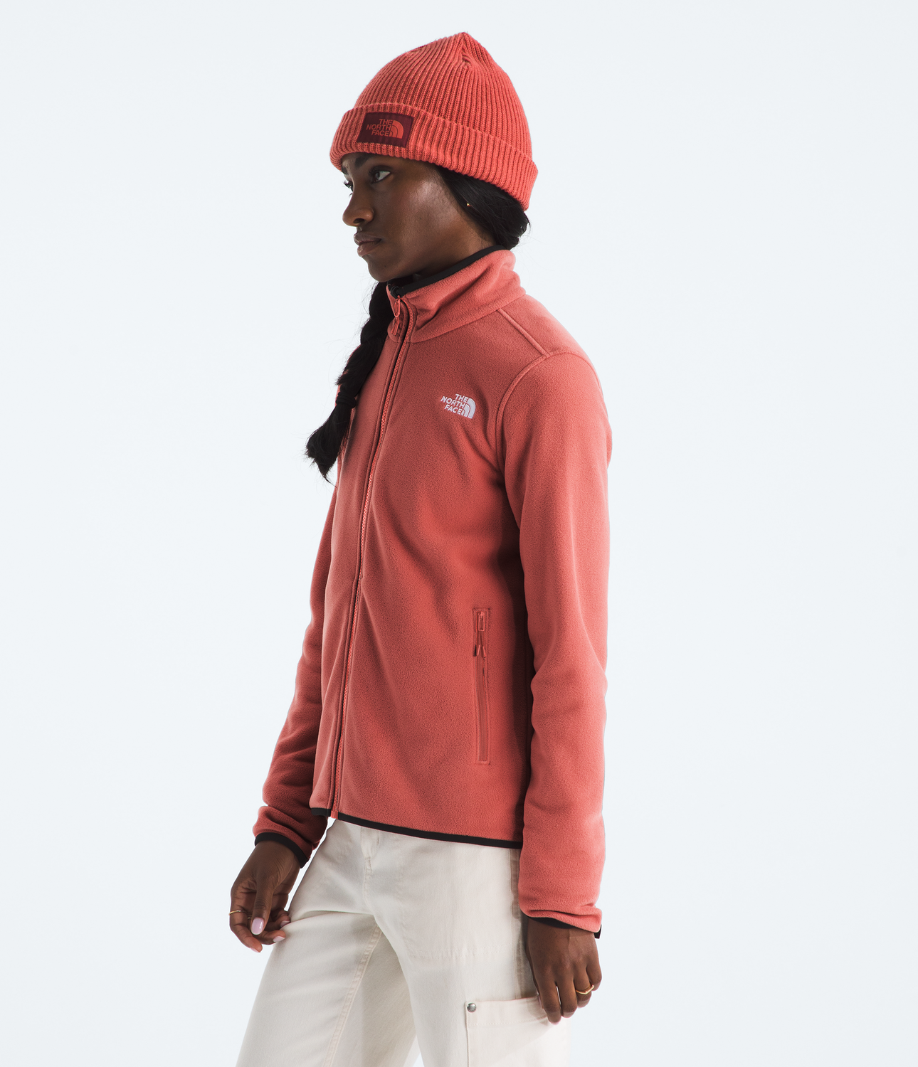 Polar Glacier Fleece Jacket Mujer Rojo-1