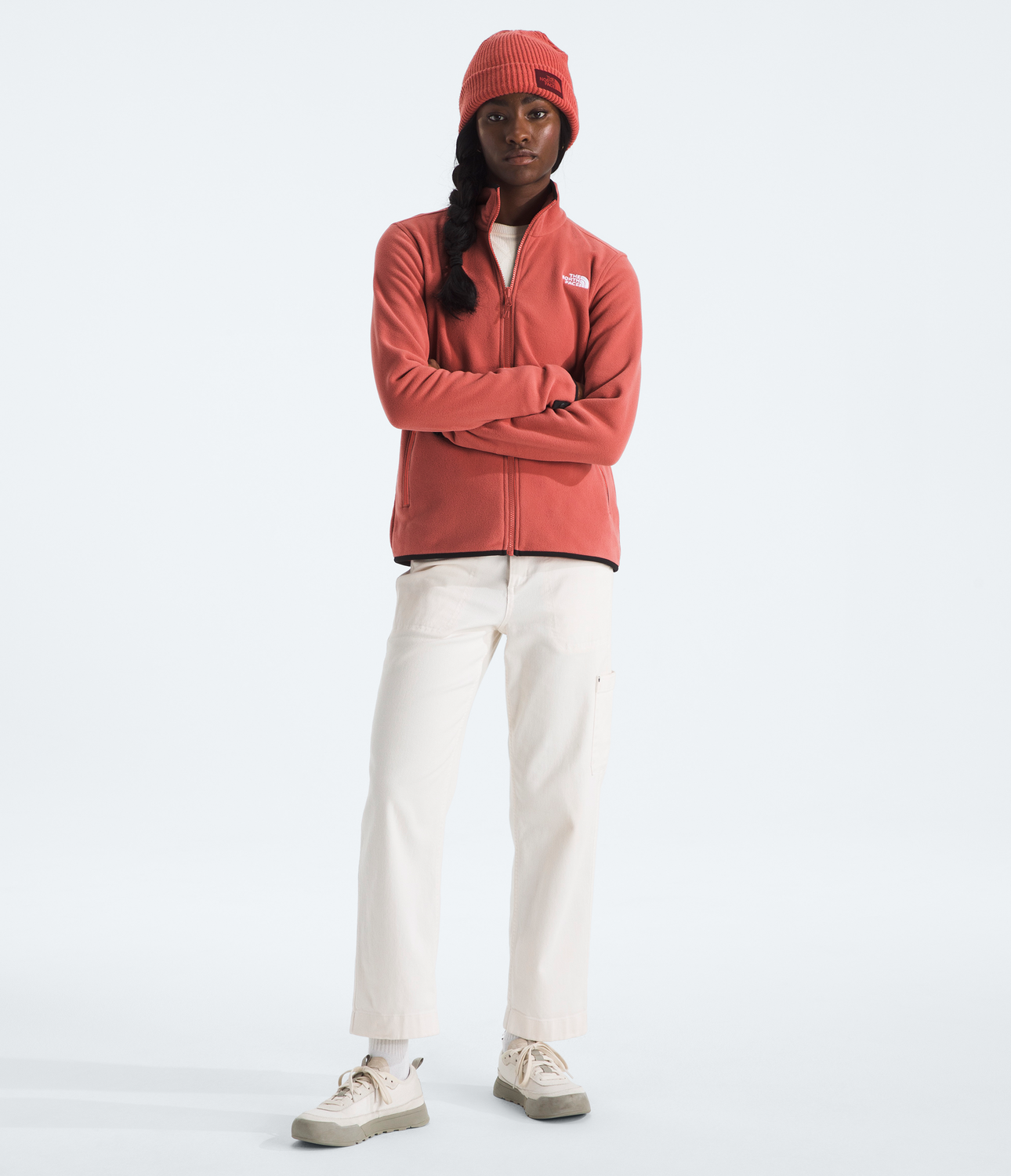 Polar Glacier Fleece Jacket Mujer Rojo-2