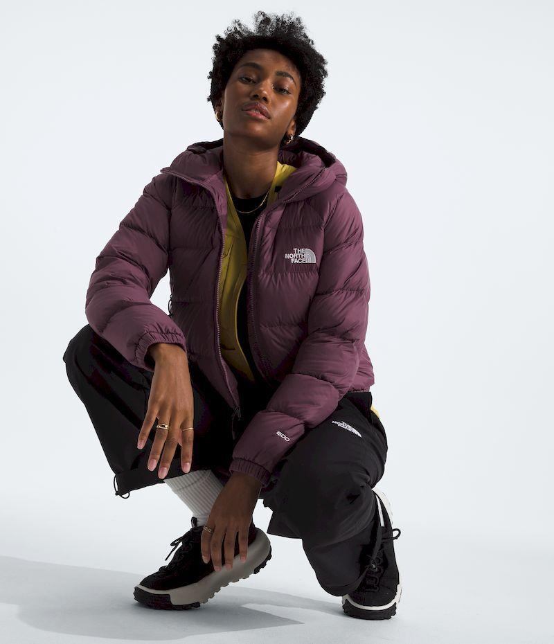 Chaqueta The North Face Mujer De Pluma Hydrenalite Down Hoodie Morado-1