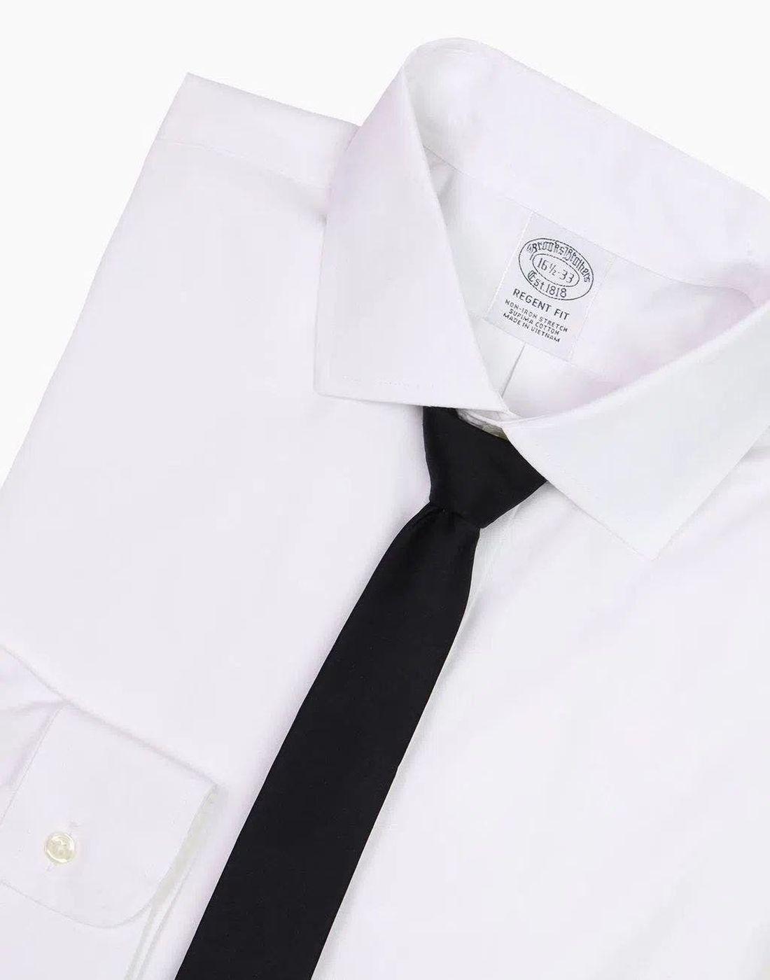 Camisa Brooks Brothers Hombre Ds Og Ni Sppt Eng Np Rgnt - Eu Blanco-1