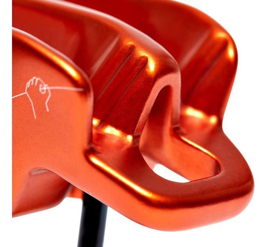 Descendedor Mammut Unisex Crag Light Belay Naranjo-3