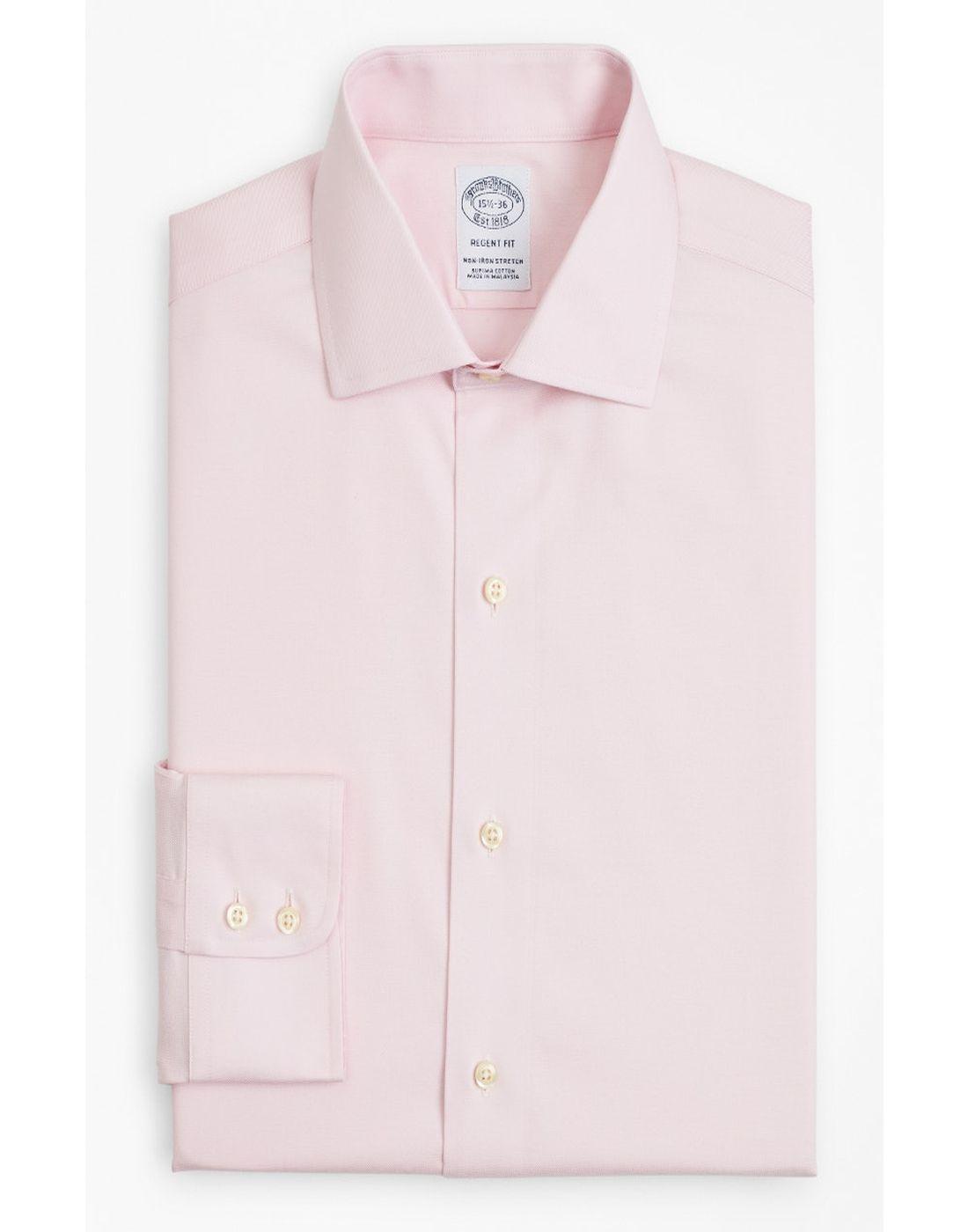 Camisa Brooks Brothers Hombre Ds Og Ni Stwl Eng Dbb Ff Np Rgnt Rosado-2