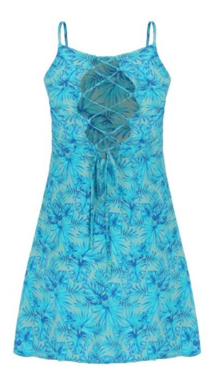 Vestido Kivül Mujer Darda Azul Azul-2