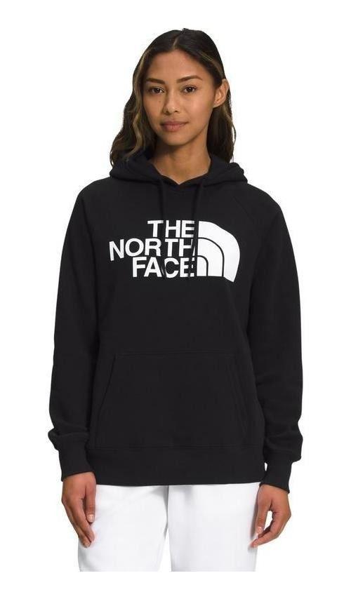Poleron The North Face Mujer Half Dome Pullover Hoodie Negro-0