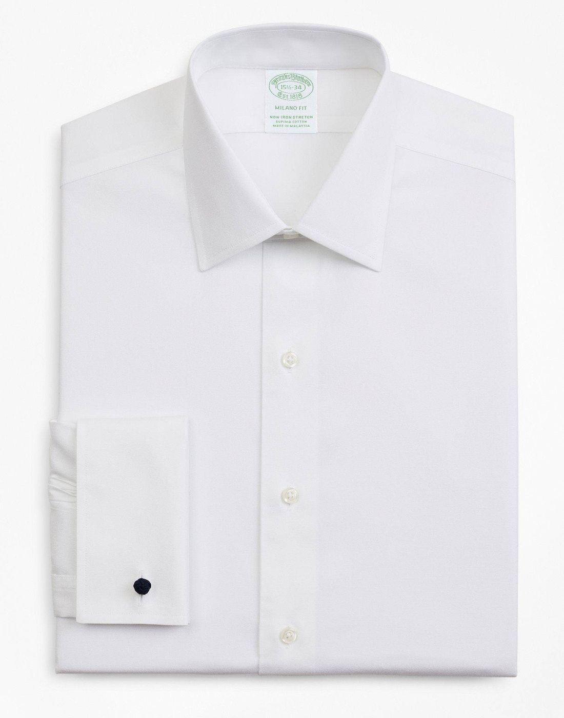 Camisa Brooks Brothers Hombre Ds Og Ni Sppt Ain Fc Ff Np Mil Blanco-2