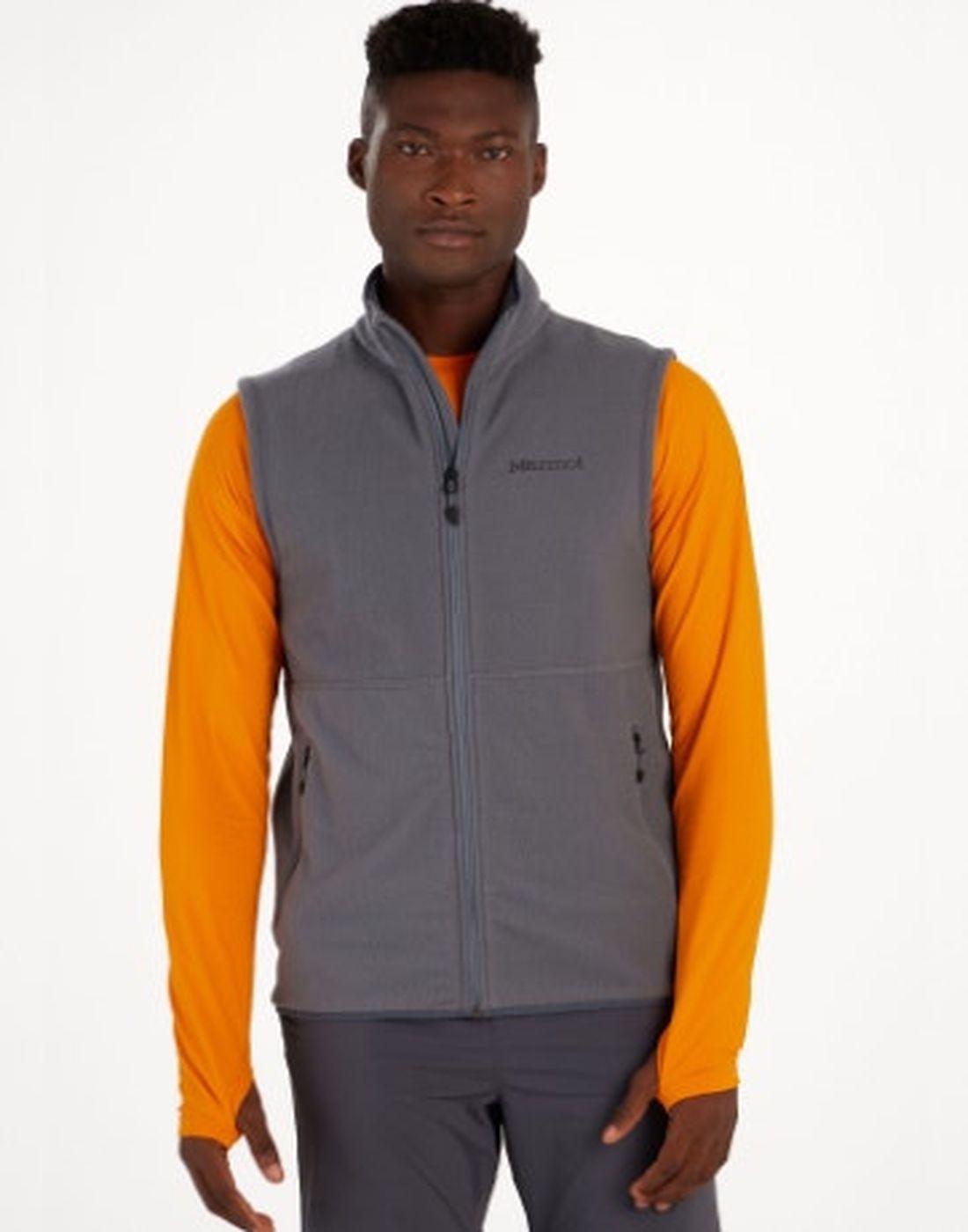 Polar Marmot Hombre Rocklin Vest Gris-0