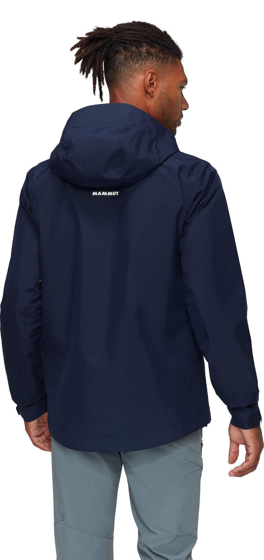 Chaqueta Mammut Hombre Treeline Hs Hooded Azul-1