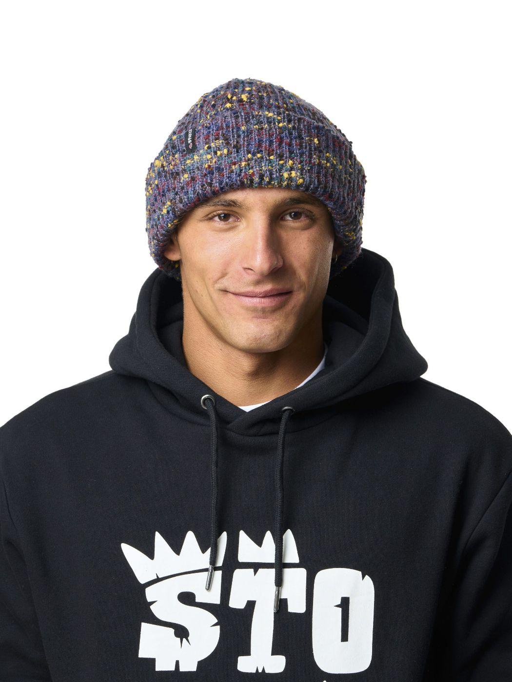Gorro Stoked Unisex Beanie Color Gris-3