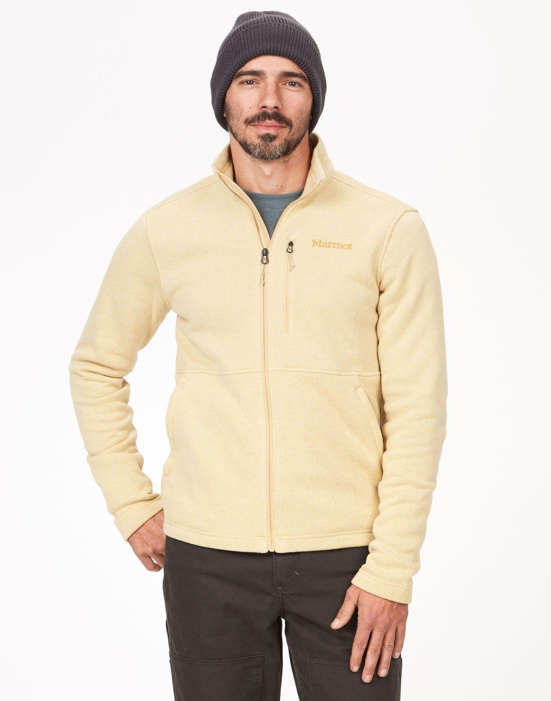 Polar Marmot Hombre Drop Line Jacket Amarillo-0