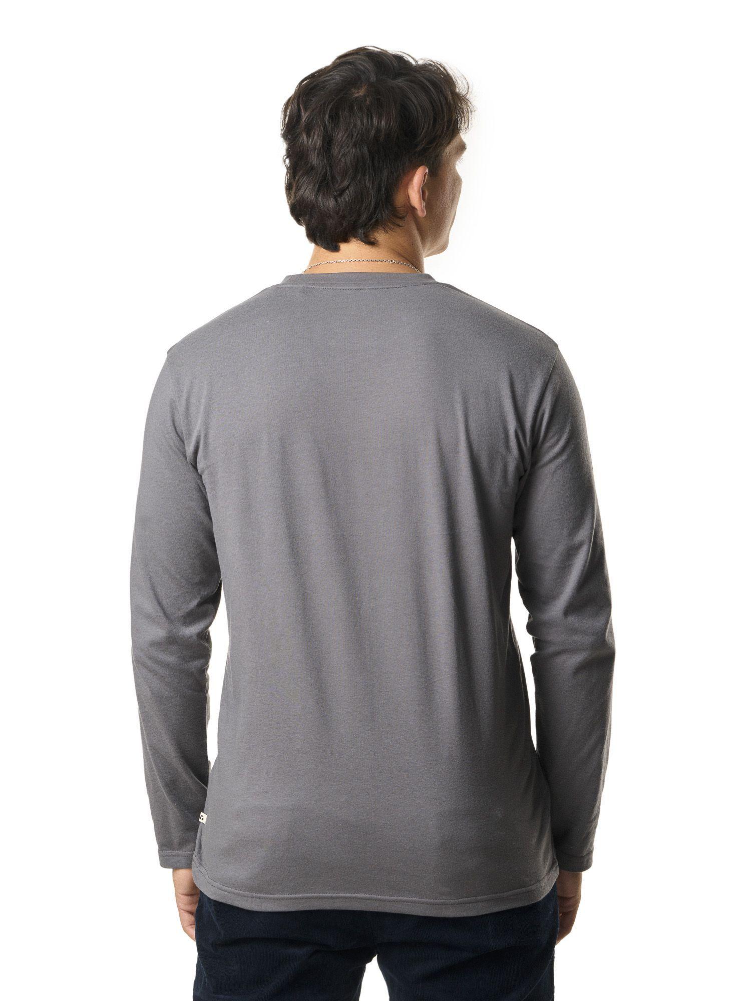 Polera Kivul Hombre Logo MI Gris-2