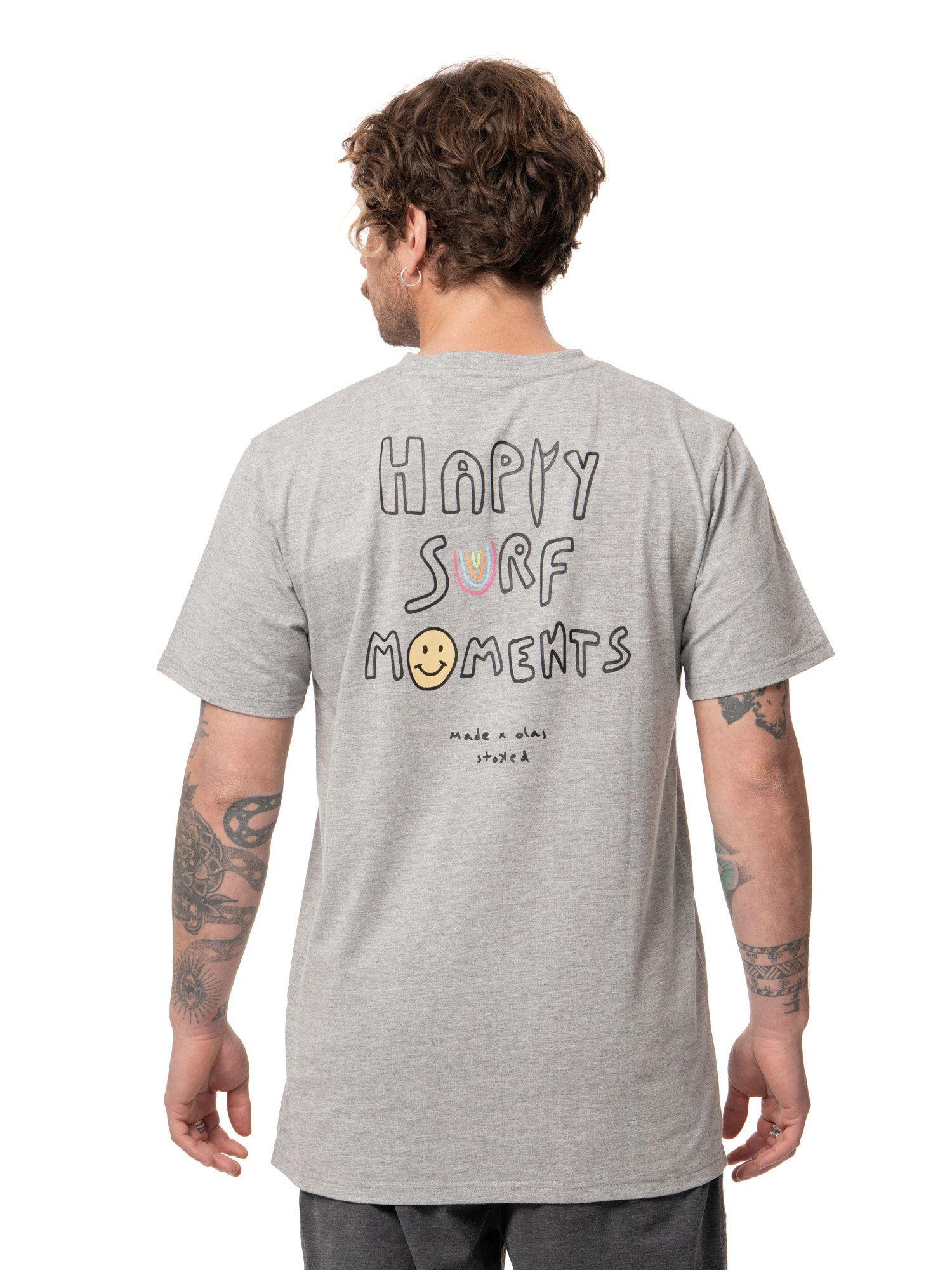 Polera Stoked Hombre Smile Gris claro-2