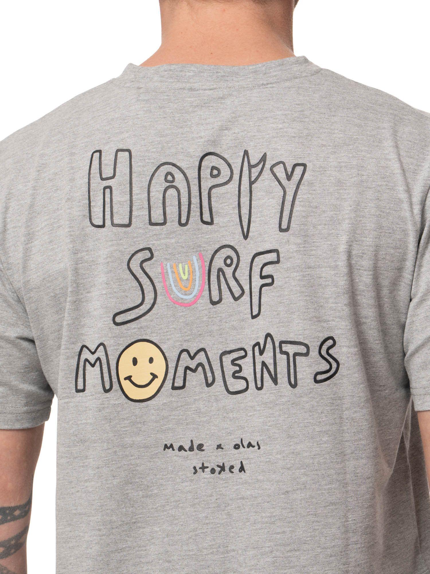 Polera Stoked Hombre Smile Gris claro-3