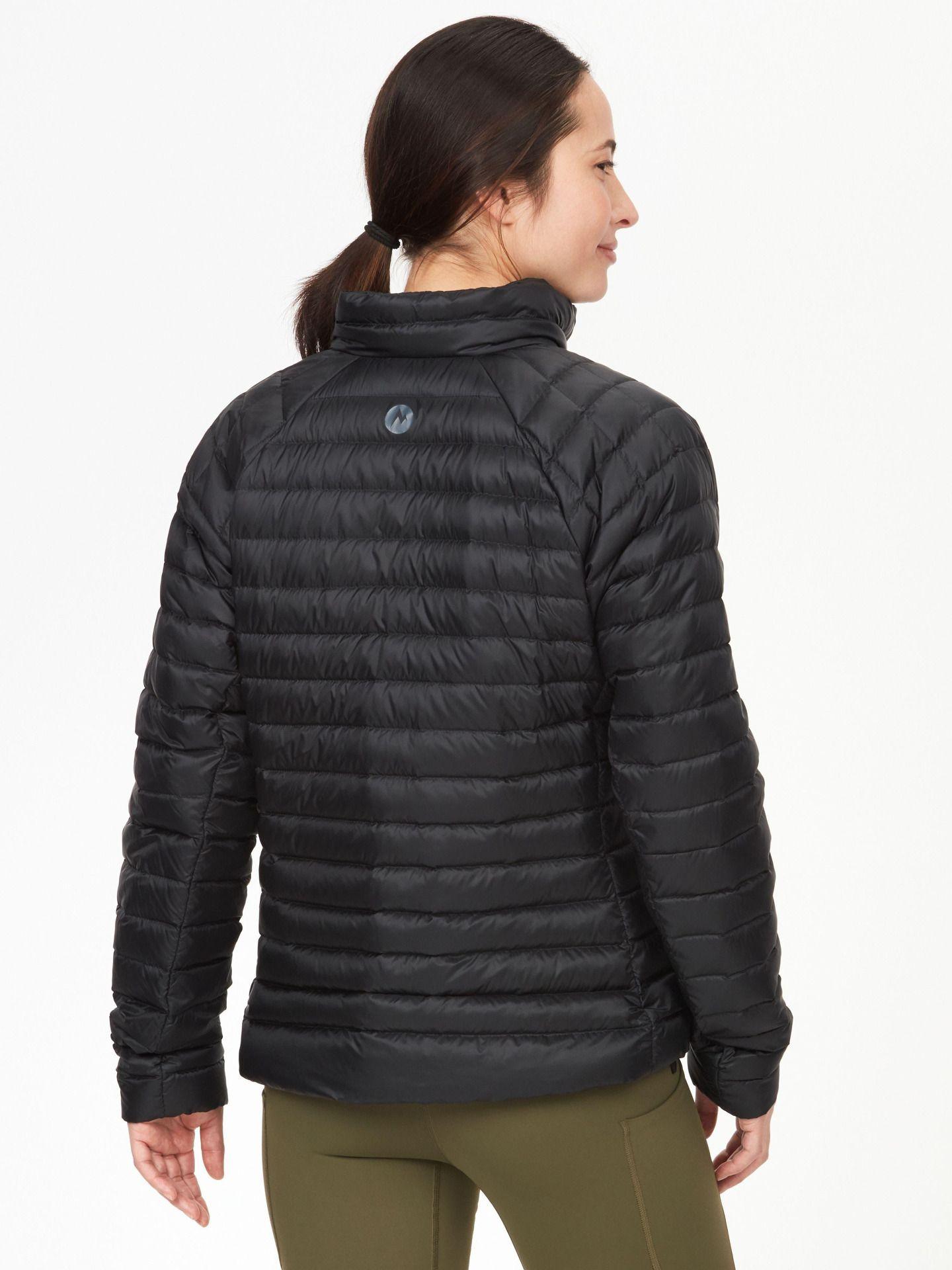 Chaqueta Marmot Mujer De Pluma Hype Down Negro-1