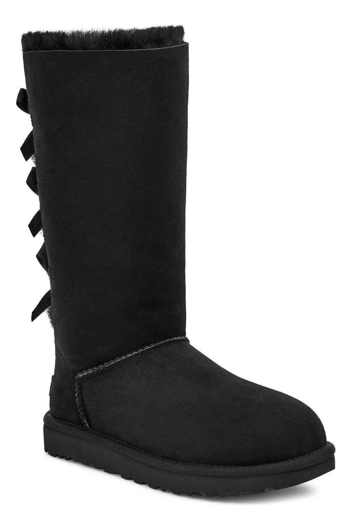 Bota UGG Mujer Bailey Bow Tall Ii Negro-1
