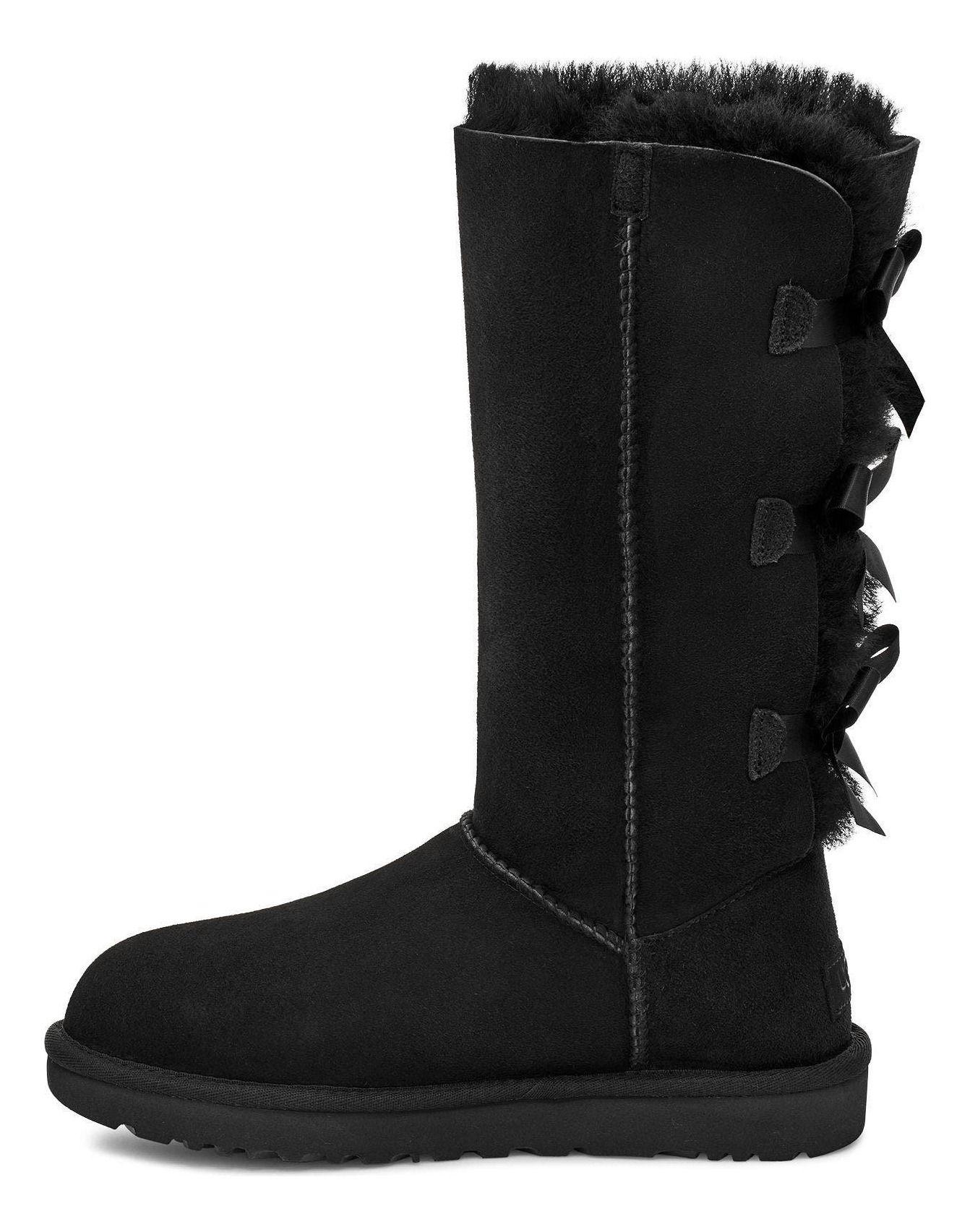 Bota UGG Mujer Bailey Bow Tall Ii Negro-2