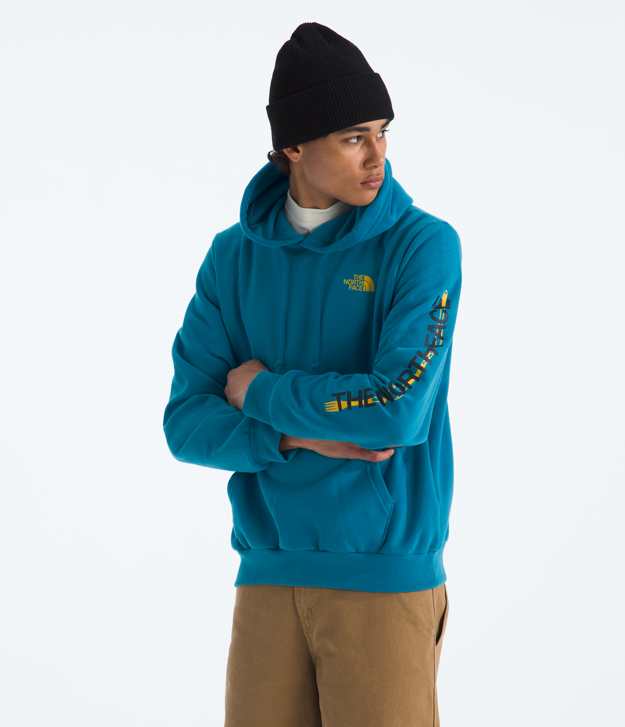 Poleron Evo Tent Hoodie- Graphic Hombre Azul-0