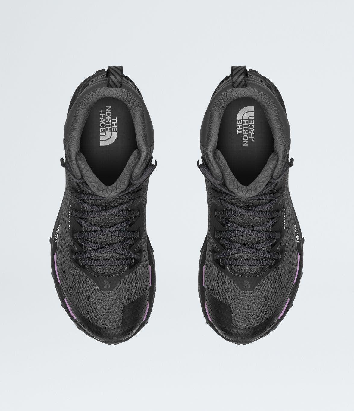 Zapatos The North Face Vectiv Fastpack Mid Futurelight Mujer Negro-1