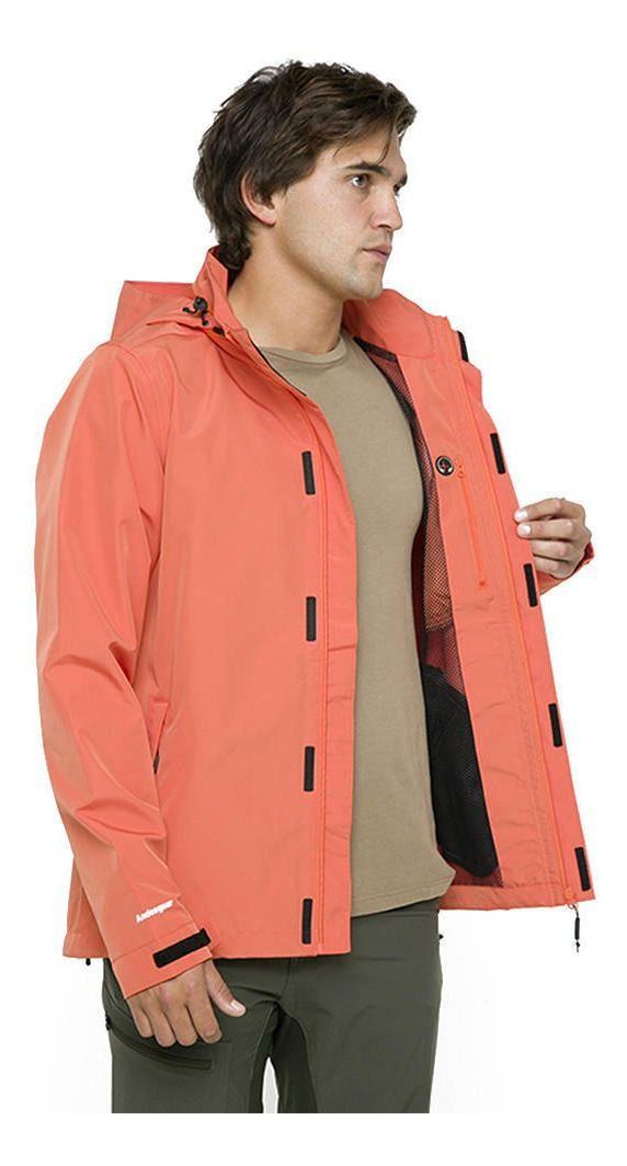 Chaqueta Andesgear Hombre Impermeable Pumalin Rojo-2