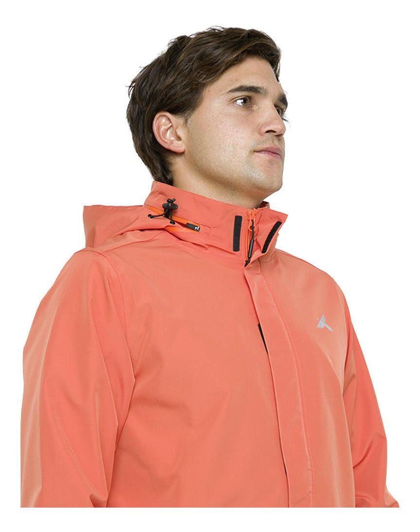 Chaqueta Andesgear Hombre Impermeable Pumalin Rojo-3